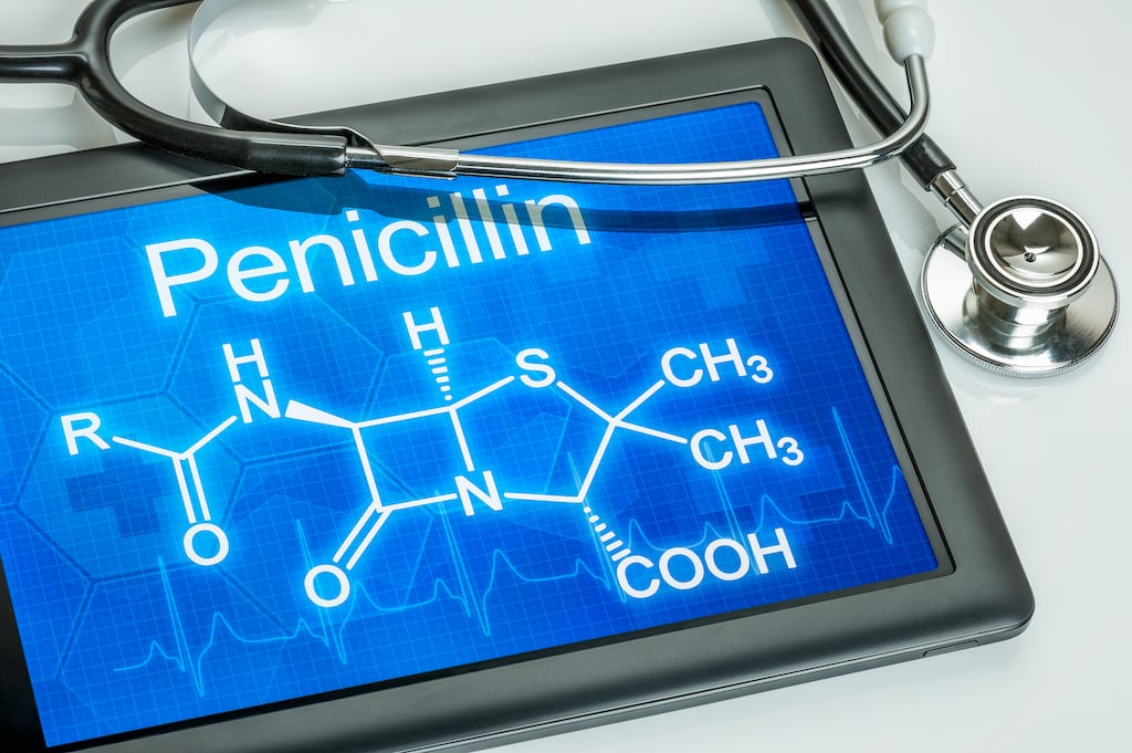 Symptoms of penicillin allergy